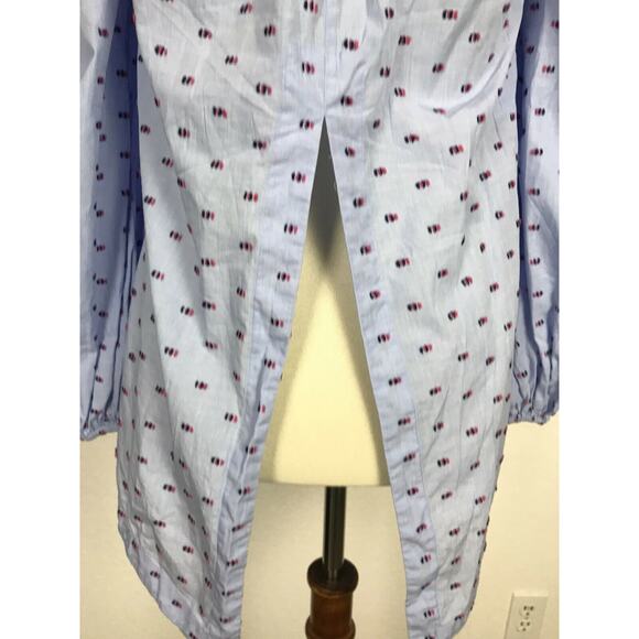 BCBG Max Azria Daniela Swiss Dot Off Shoulder Top - Picture 10 of 11